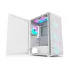 Montech X3 Mesh RGB Lighting Tempered Glass ATX Mid-Tower Gaming Case (White)-gallery-1