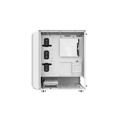 Montech AIR X Mid Tower ATX Gaming Desktop Case (White)-gallery-4
