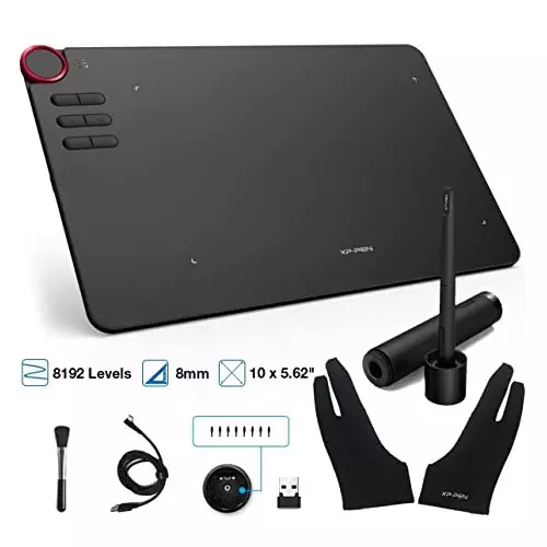 XP-Pen Deco 03 Wireless Digital Art Drawing Graphics Tablet-gallery-2