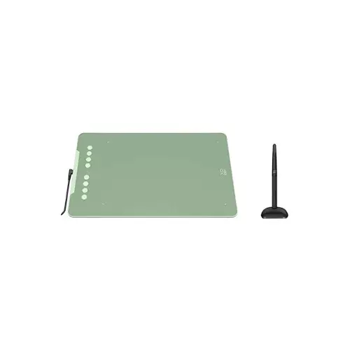 XP-Pen Deco 01 V3 Android Drawing Graphic Tablet (Green)-gallery-1