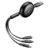 Baseus CAMLT-ZY09 3 in 1 Little Octopus Retractable Cable-gallery-1