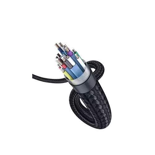 BASEUS CAKSX-C0G ENJOYMENT SERIES 4KHD MALE TO 4KHD MALE ADAPTER CABLE-gallery-2