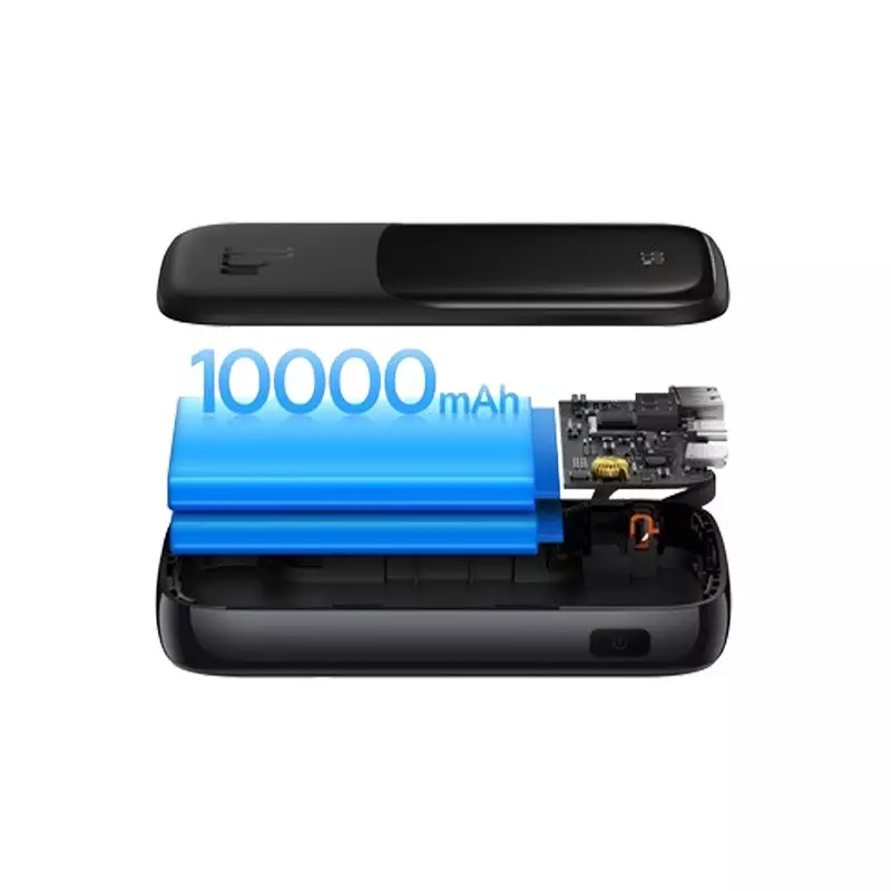 Baseus Qpow Pro 10000mAh 22.5W Fast Charge Type-C Power Bank (Black)-gallery-6