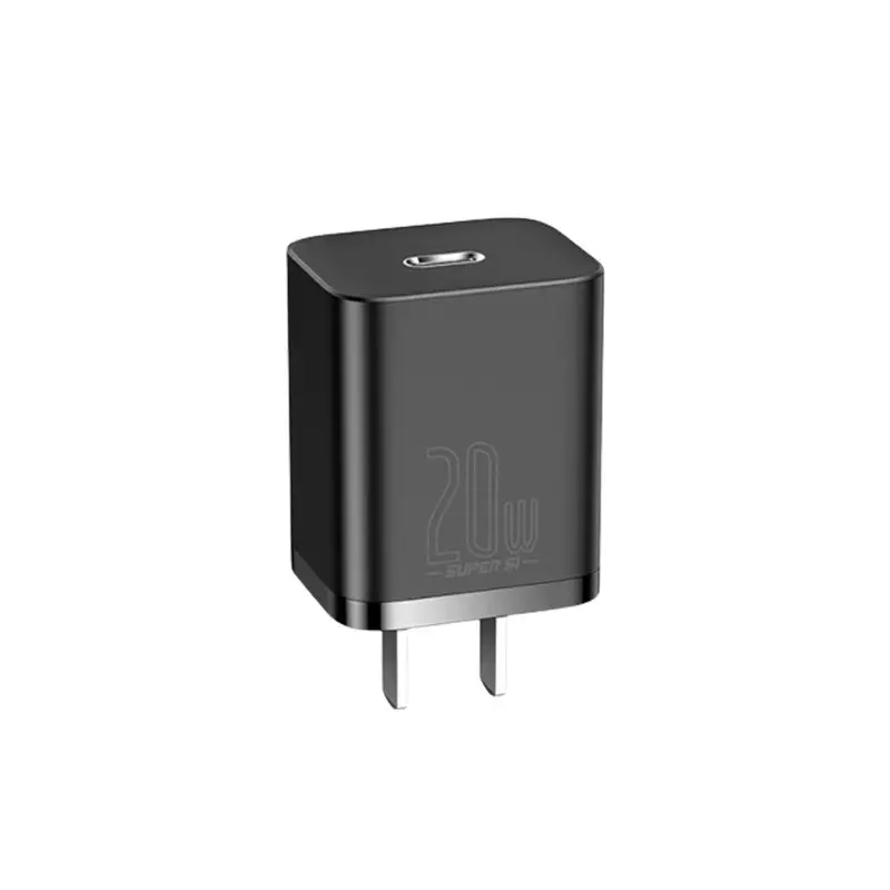 Baseus Super Si 20W PD Quick Charger (Black)-gallery-2