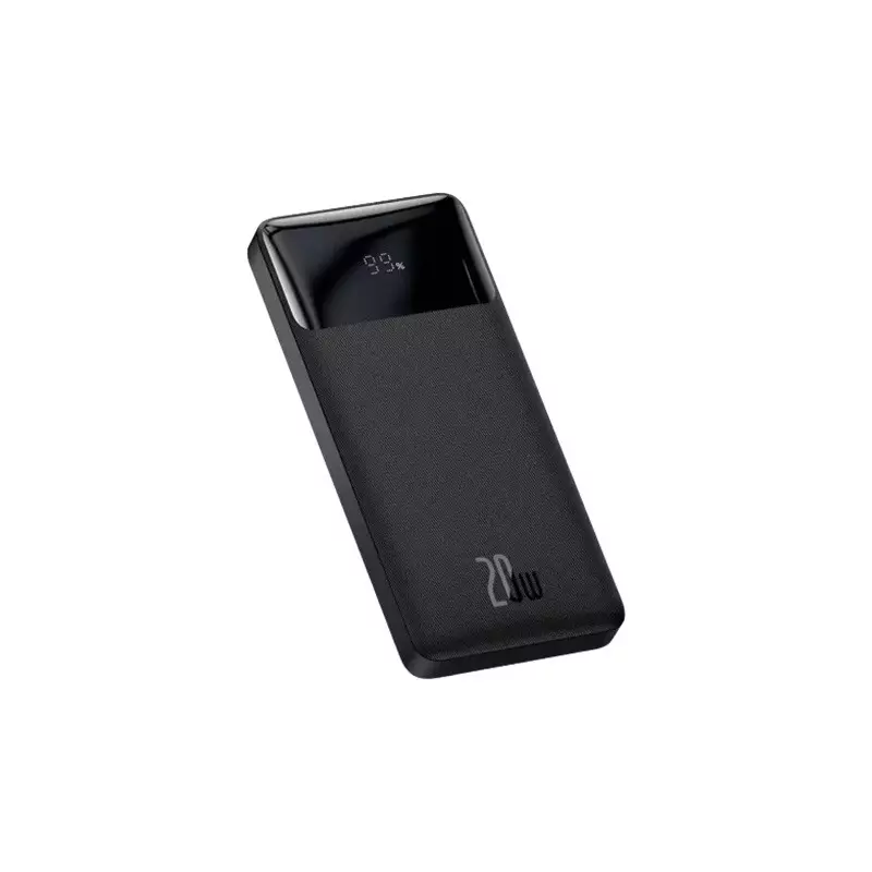 Baseus Bipow 10000mAh 20W Digital Display Fast Charging Power Bank (Black)-gallery-1