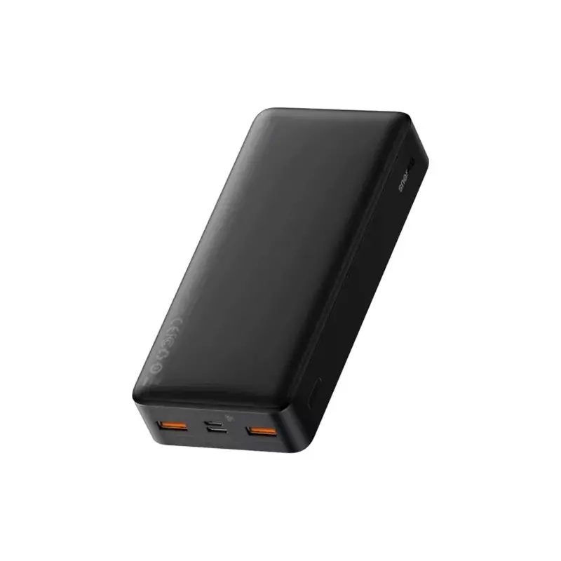 Baseus Bipow 30000mAh 20W Digital Display Fast Charge Power Bank (Black)-gallery-1