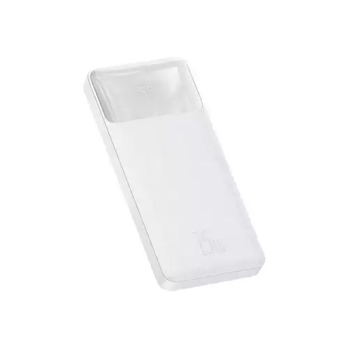 Baseus Bipow 10000mAh Digital Display 15W Power Bank (White)-gallery-1