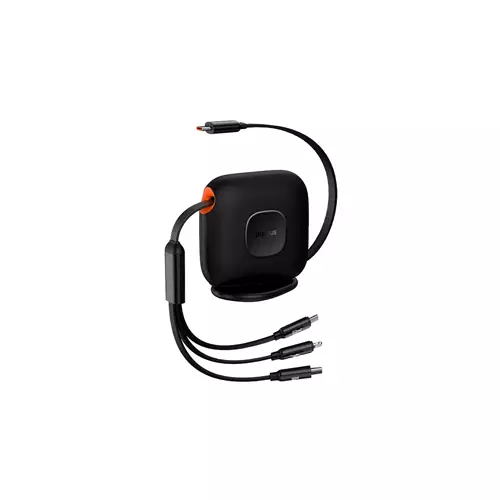 Baseus Traction Series Type-C Male to Micro USB, Lightning & Type-C Charging Cable-gallery-1