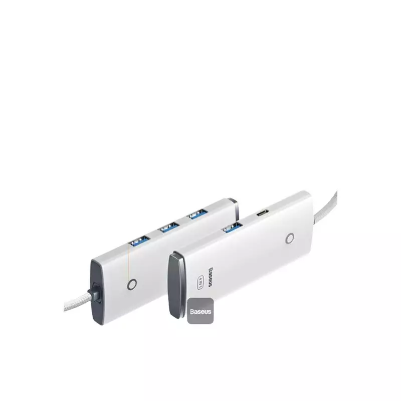 Baseus Lite Series 4-Port USB-A to USB3.0 Type-C Hub Adapter-gallery-2