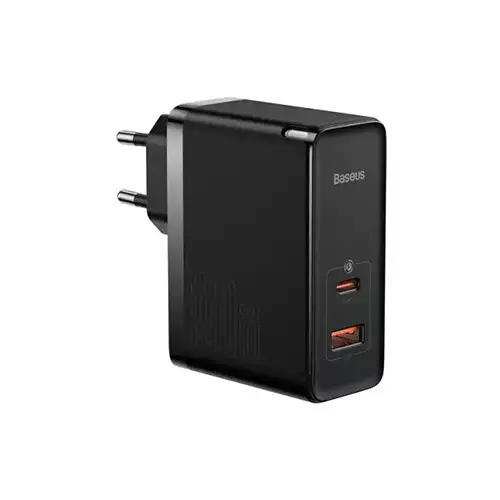 Baseus CCGAN100E5 GaN5 Pro Fast Charger C+U 100W EU-gallery-1