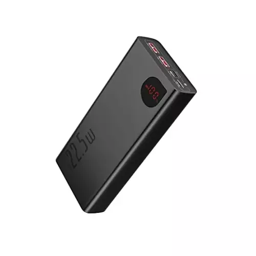 Baseus PPADM10S Adaman 10000mAh 22.5W Metal Digital Display Quick Charge Power Bank-gallery-1