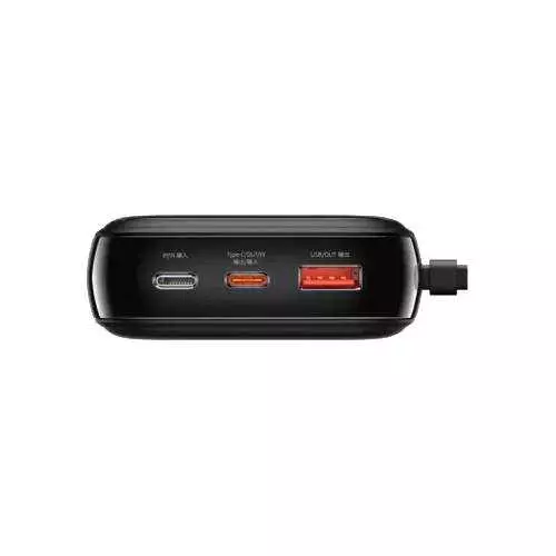 Baseus Qpow Pro 20W 20000mAh Digital Display Fast Charge Power Bank (Black)-gallery-1