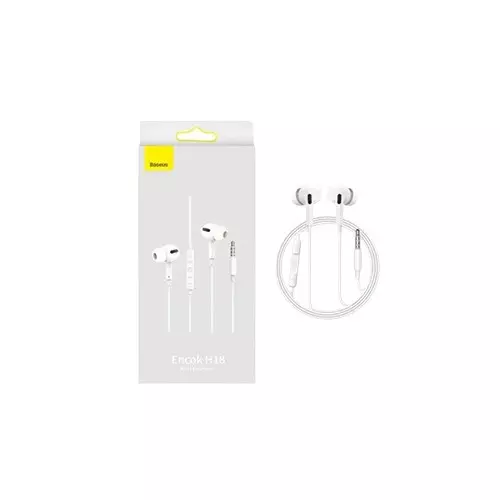 Baseus Encok H18 Wired 3.5mm Jack Earphone-gallery-1