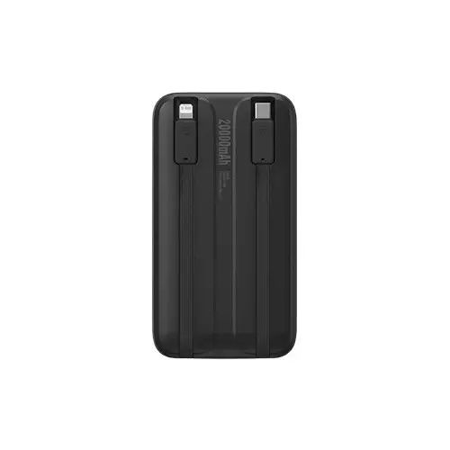 Baseus Comet Series PPMD20 20000mAh 22.5W Dual Cable Black Power Bank with Digital Display-gallery-2