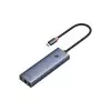 Baseus Flite Series 6-Port HUB Docking Station Grey-gallery-1