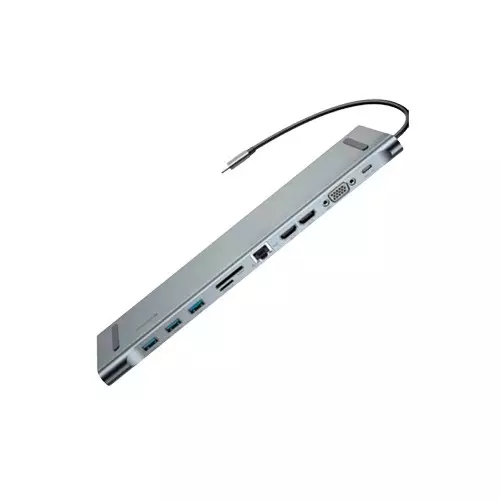 Baseus Enjoyment Series Multi-functional Type-C intelligent HD HUB-gallery-1