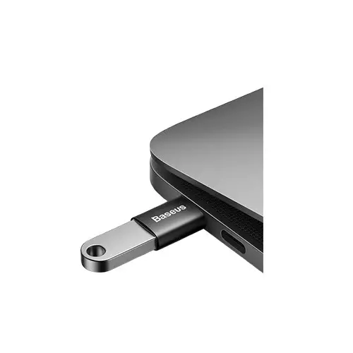 Baseus OTG Ingenuity Series Mini Type-C to USB-A 3.1 Black OTG Adaptor-gallery-2