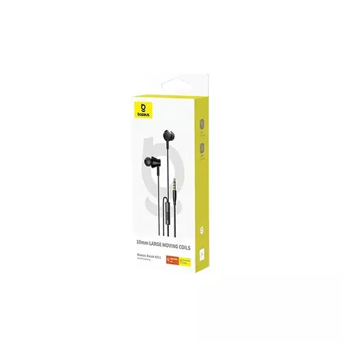 Baseus Encok HZ11 3.5mm Wired Black Earphone-gallery-2