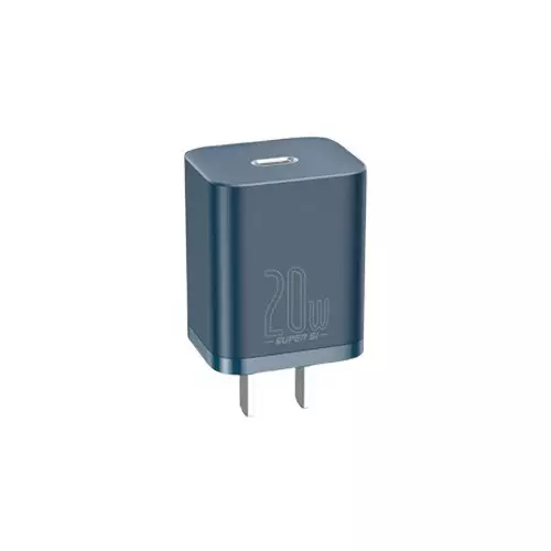 Baseus TZCCSUP-A03 Super Si QC USB-C 20W CN Charger Blue-gallery-1
