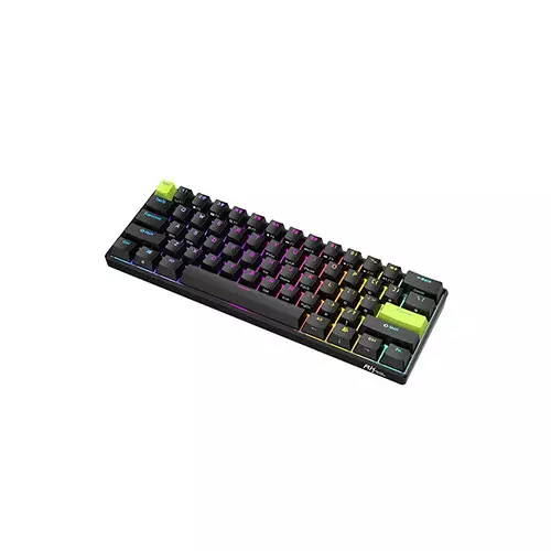 Royal Kludge RK C61 Wired RGB Mechanical Gaming Keyboard (Magnetic Mint Switch)-gallery-2