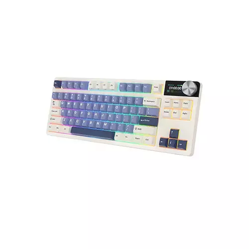 Royal Kludge RK S85 Tri Mode RGB Mechanical Gaming Keyboard (Beige Switch)-gallery-1