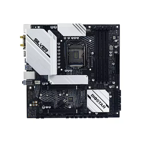 BioStar B560M-SILVER 10th & 11th Gen Micro ATX Intel Motherboard-gallery-1