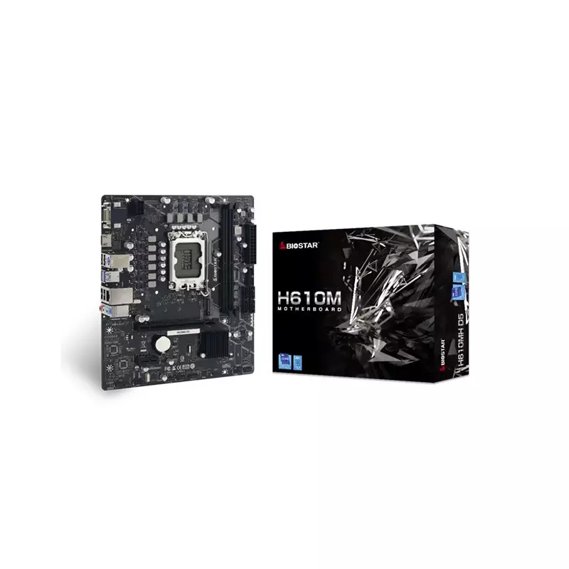 BIOSTAR H610MH D5 12th & 13th Gen Micro ATX Intel Motherboard-gallery-3