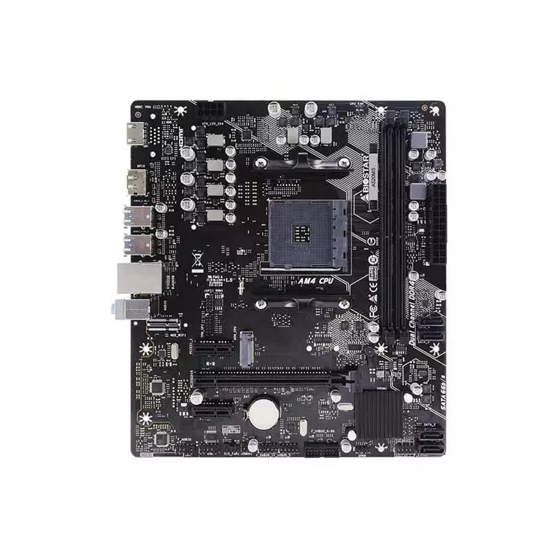Biostar A520MS DDR4 AMD AM4 Micro-ATX Motherboard-gallery-1