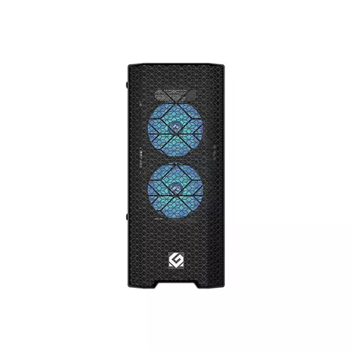 Metallic Gear Neo Air ATX Mid Tower RGB Gaming Case (Black)-gallery-2