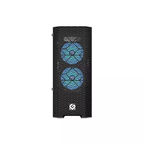 Metallic Gear Neo Air ATX Mid Tower RGB Gaming Case (White)-gallery-2