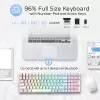 RK ROYAL KLUDGE RK100 Wireless Tri-Mode Mechanical Keyboard (Brown Switch)-gallery-3
