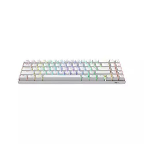 RK Royal Kludge Rk71 Hot-Swappable RGB Gaming Keyboard (White)-gallery-1