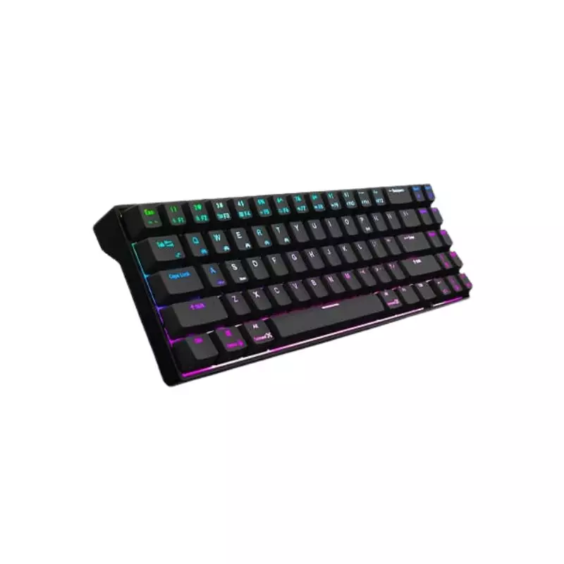 ROYAL KLUDGE RK71 DUAL MODE HOT SWAPPABLE RGB MECHANICAL KEYBOARD (HUANO SWITCH)-gallery-2