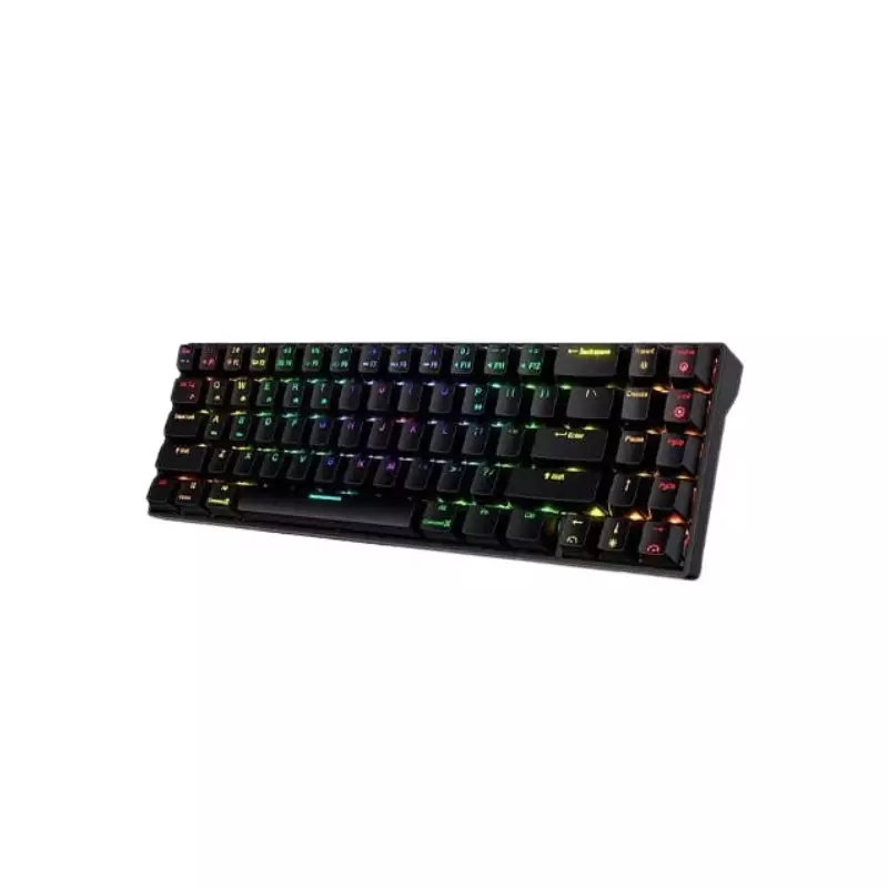 ROYAL KLUDGE RK71 TRI MODE HOT SWAPPABLE RGB MECHANICAL KEYBOARD (HUANO SWITCH)-gallery-2