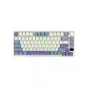 Royal Kludge RK M75 Tri Mode RGB Silver Switch Mechanical Gaming Keyboard (Taro Milk)-gallery-1