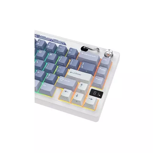 Royal Kludge M65 Tri-Mode Wireless RGB Mechanical Keyboard Ocean Blue-gallery-2