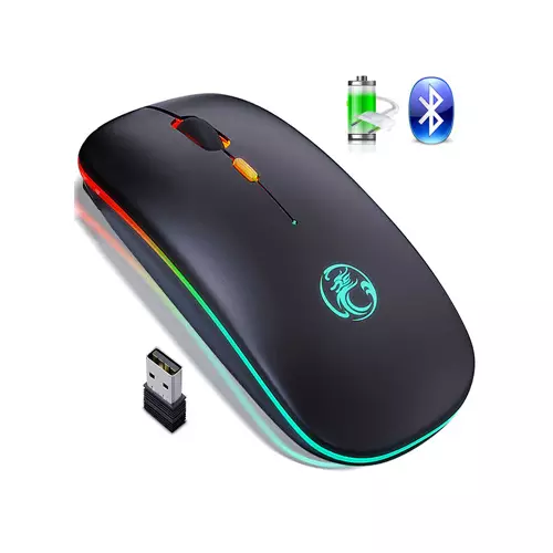 IMICE E-1300 WIRELESS BLUETOOTH ULTRA SLIM BACKLIT MOUSE-gallery-1