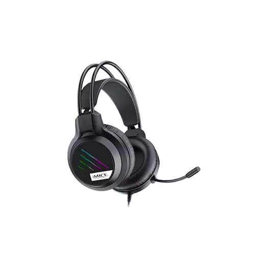iMICE HD-460 RGB GAMING USB HEADPHONE (BLACK)-gallery-3