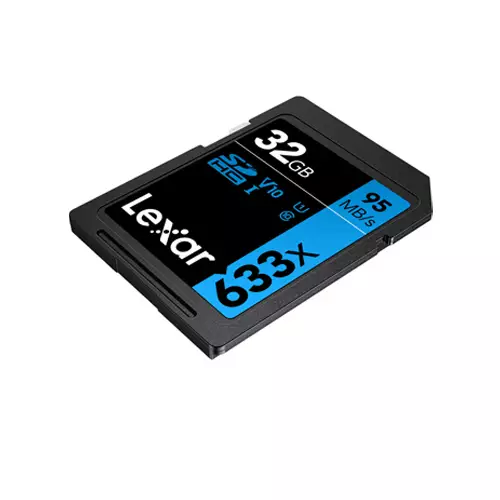LEXAR 32GB PROFESSIONAL 633X UHS-I SDHC MEMORY CARD-gallery-1