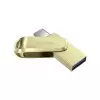 SanDisk Ultra Dual Drive Luxe 128GB USB Type-C 400MB/s Pen Drive (Gold)-gallery-2