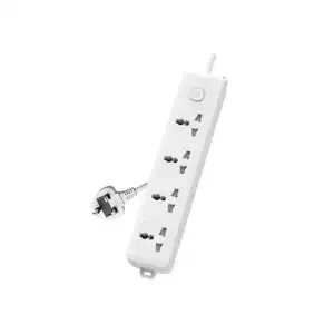 Deli CT703ES 3 Pin 4 Port 3 Meter Power Strip