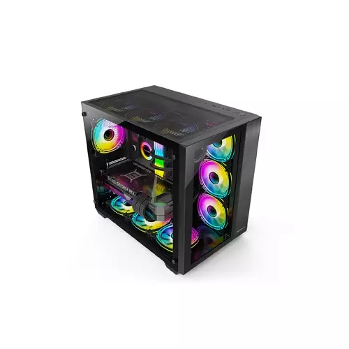 HuntKey S980 Tornado Mid-Tower ATX Gaming Case-gallery-3