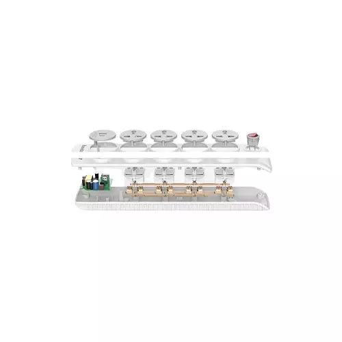 Huntkey SZN507 4 Port Copper Bar Universal Power Strip-gallery-3