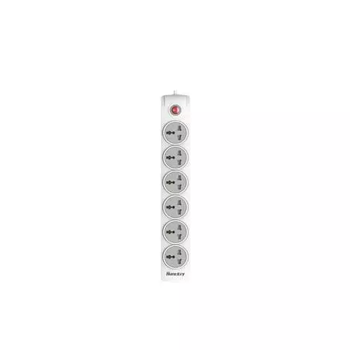 Huntkey SZN601 6 Port Copper Bar Universal Power Strip-gallery-1