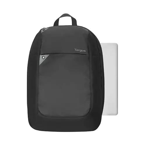 Targus Intellect 15.6 inch Laptop Backpack - Black/Grey-gallery-1