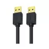 DTech 3 ft USB 3.0 Type A Data Cord (Black)-gallery-1