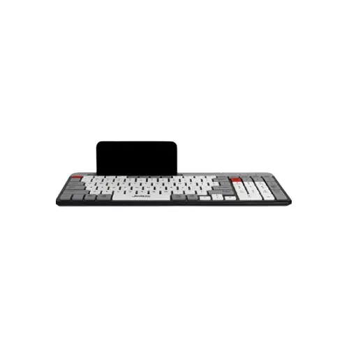 Jedel K37 Wired Slim 100 key Chocolate Keyboard With Mobilephone Holder-gallery-3