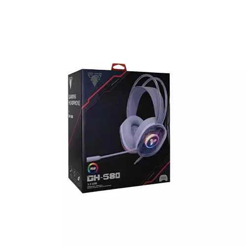 Jedel GH580 3.5 USB Wired RGB Gaming Headphone with ANC-gallery-3