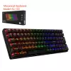 JEDEL KL-122 Transparent RGB Linear Switch Mechanical Keyboard-gallery-1
