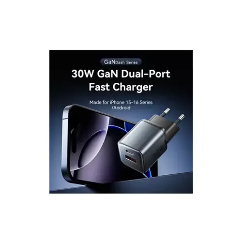Vention FEWH0-EU 30W GaN Fast Charger Adapter-gallery-1